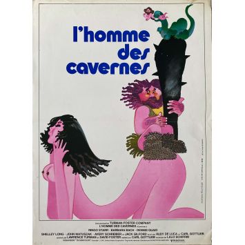L'HOMME DES CAVERNES Affiche de film- 40x54 cm. - 1981 - Carl Gottlieb, Ringo Starr