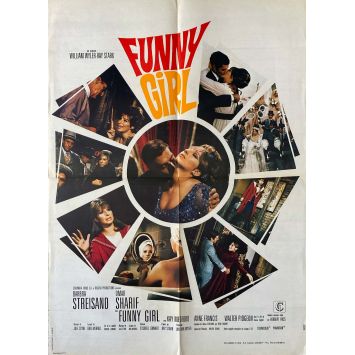 FUNNY GIRL Affiche de film- 60x80 cm. - 1968 - William Wyler, Barbra Streisand FUNNY GIRL Affiche de film- 60x80 cm. - 1968 - William Wyler, Barbra Streisand