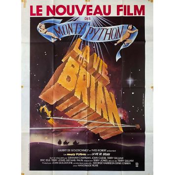 MONTY PYTHON - LA VIE DE BRIAN Affiche de film- 120x160 cm. - 1980 - Terry Gilliam, John Cleese