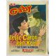 GABY Affiche de film- 35x55 cm. - 1956 - Curtis Bernhardt, Leslie Caron