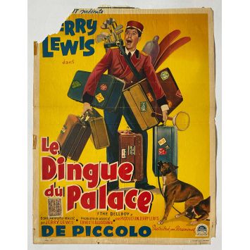 THE BELLBOY Belgian Movie Poster- 14x21 in. - 1960 - Jerry Lewis, Jerry Lewis