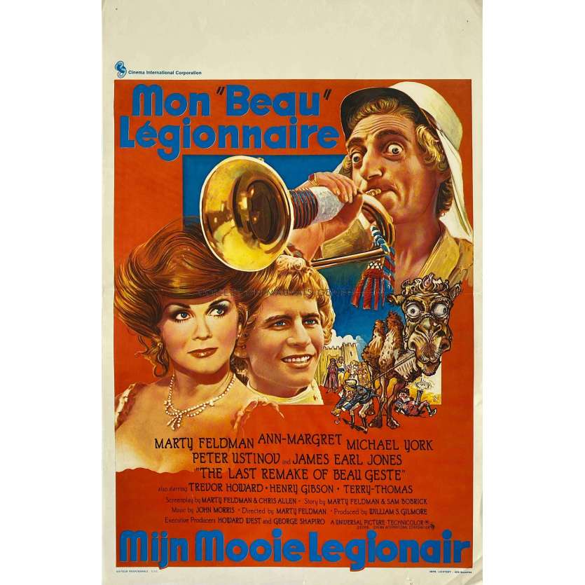 MON BEAU LEGIONNAIRE Affiche de film- 35x55 cm. - 1977 - Marty Feldman, Marty Feldman
