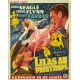 LILACS IN THE SPRING Belgian Movie Poster- 14x21 in. - 1954 - Herbert Wilcox, Errol Flynn