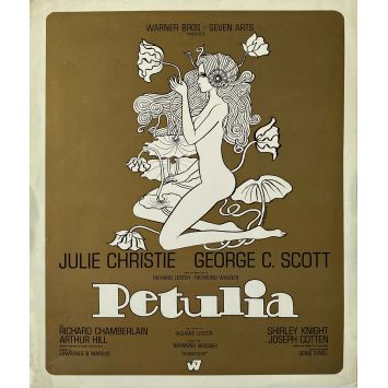 PETULIA Synopsis 2p. - 24x30 cm. - 1968 - Richard Lester, Julie Christie
