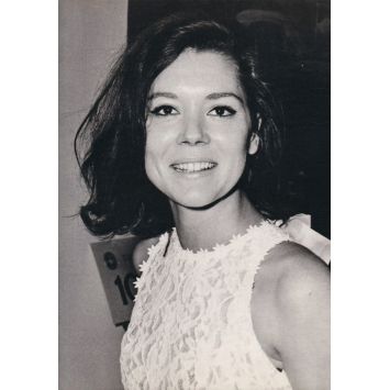 DIANA RIGG Photo de presse- 13x18 cm. - 1973 - Portrait, Candid