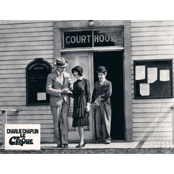 LE CIRQUE Photo de film N04 - 22x28 cm. - 1928/R1960 - Charles Chaplin, Merna Kennedy