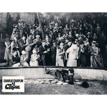 LE CIRQUE Photo de film N05 - 22x28 cm. - 1928/R1960 - Charles Chaplin, Merna Kennedy