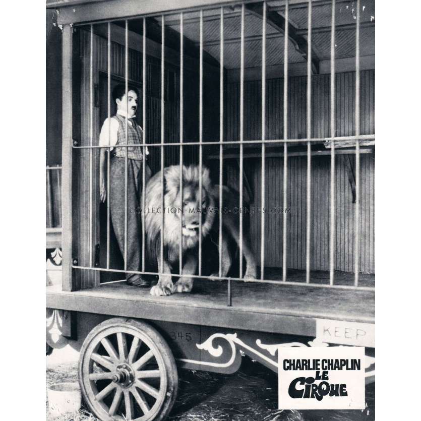 LE CIRQUE Photo de film N08 - 22x28 cm. - 1928/R1960 - Charles Chaplin, Merna Kennedy