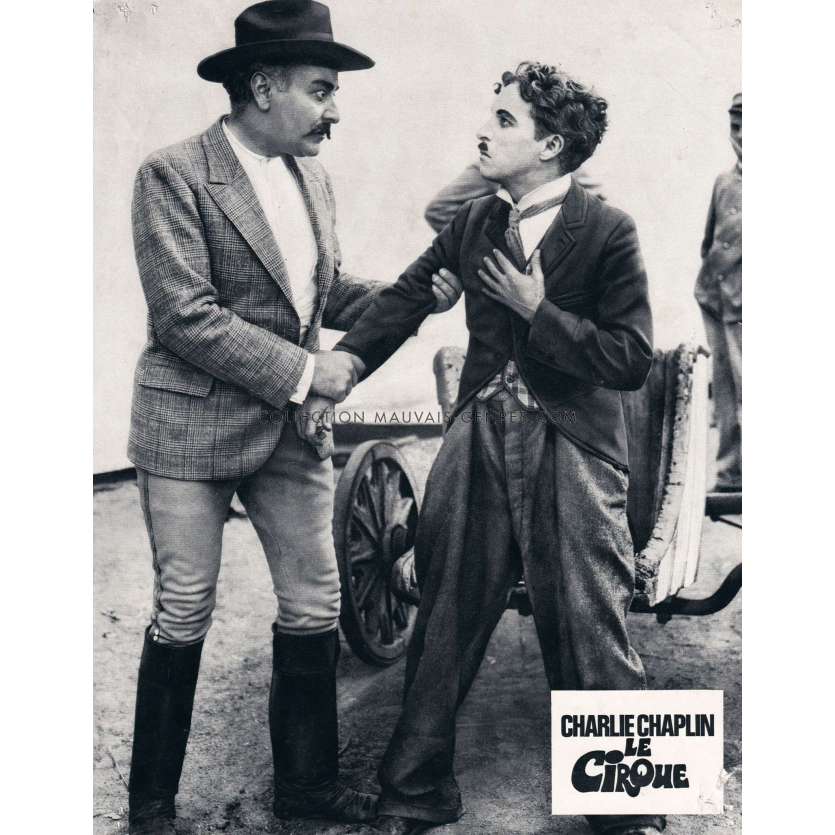 LE CIRQUE Photo de film N09 - 22x28 cm. - 1928/R1960 - Charles Chaplin, Merna Kennedy