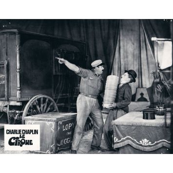 LE CIRQUE Photo de film N10 - 22x28 cm. - 1928/R1960 - Charles Chaplin, Merna Kennedy
