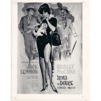 IRMA LA DOUCE Photo de presse N01 - 20x25 cm. - 1963 - Billy Wilder, Jack Lemmon