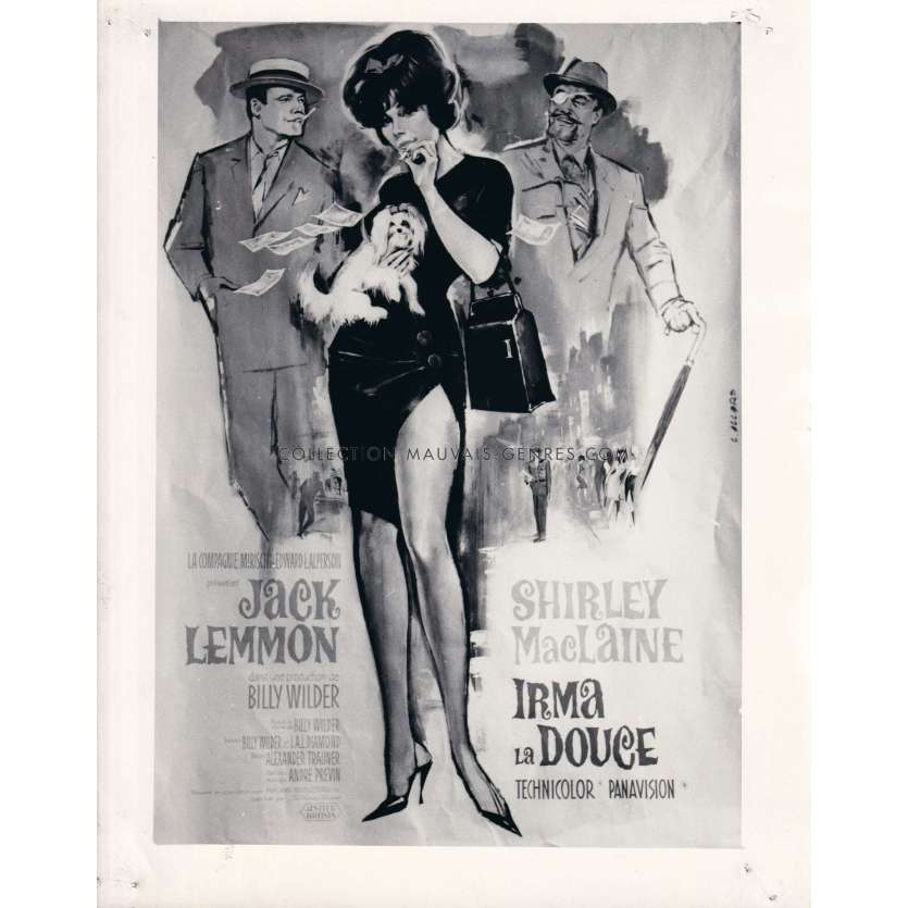 IRMA LA DOUCE Photo de presse N01 - 20x25 cm. - 1963 - Billy Wilder, Jack Lemmon
