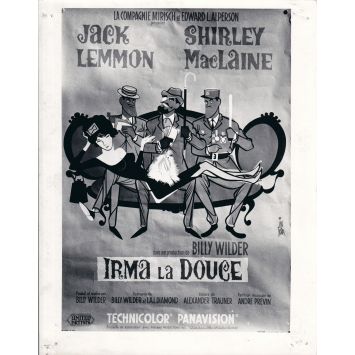 IRMA LA DOUCE Photo de presse N02 - 20x25 cm. - 1963 - Billy Wilder, Jack Lemmon
