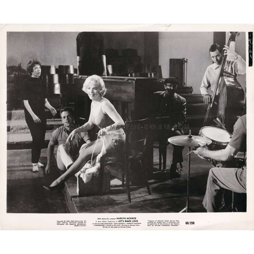LE MILLIARDAIRE Photo de presse 19-161 - 20x25 cm. - 1960 - George Cukor, Marilyn Monroe