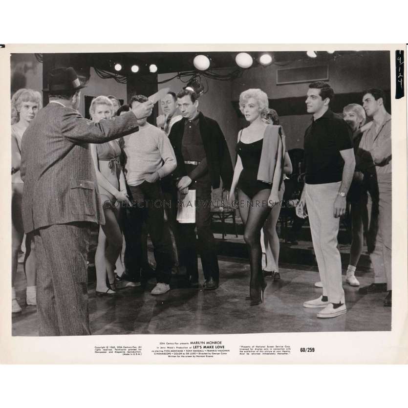 LE MILLIARDAIRE Photo de presse 19-124 - 20x25 cm. - 1960 - George Cukor, Marilyn Monroe