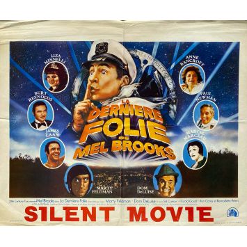 LA DERNIERE FOLIE DE MEL BROOKS Affiche de film- 47x57 cm. - 1976 - Mel Brooks, Marty Feldman