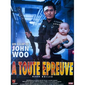 A TOUTE EPREUVE Affiche de film40x54 - 1992 - Chow Yun-fat , John Woo