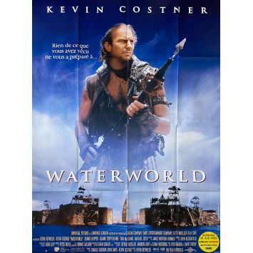 WATERWORLD Affiche de film- 120x160 cm. - 1995 - Kevin Reynolds, Kevin Costner