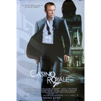 CASINO ROYALE (2006) Affiche de cinéma- 69x104 cm. - 2006 - Martin Campbell, Daniel Craig