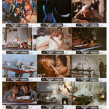 LES DIAMANTS SONT ETERNELS Photos de film Jeu B - x12 - 22x28 cm. - 1971 - James Bond, Sean Connery