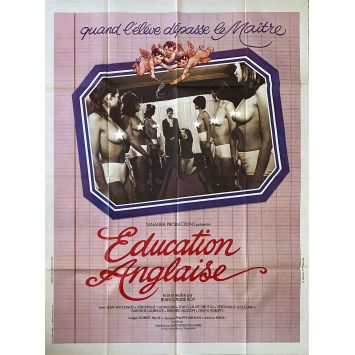 EDUCATION ANGLAISE French Movie Poster- 47x63 in. - 1983 - Jean-Claude Roy, Jean Antolinos