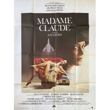 MADAME CLAUDE French Movie Poster- 47x63 in. - 1977 - Just Jaeckin, FranCoise Fabian