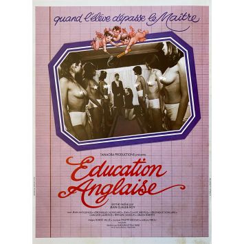 EDUCATION ANGLAISE Affiche de cinéma- 40x54 cm. - 1983 - Jean-Claude Roy, Jean Antolinos