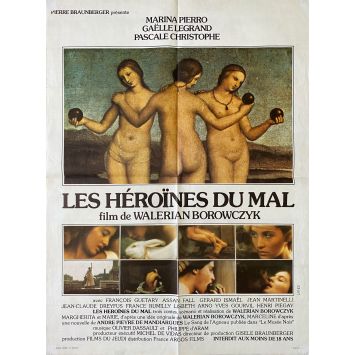 LES HEROINES DU MAL Affiche de cinéma- 60x80 cm. - 1979 - Landi, Walerian Borowczyk