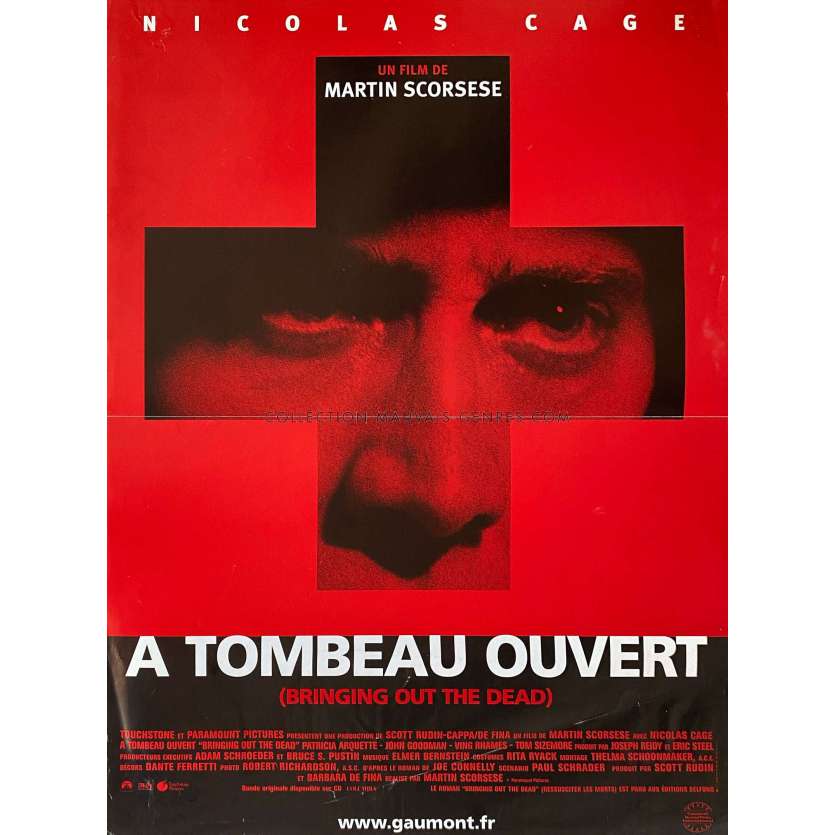 A TOMBEAU OUVERT Affiche de cinéma- 40x54 cm. - 1999 - Martin Scorsese, Nicolas Cage