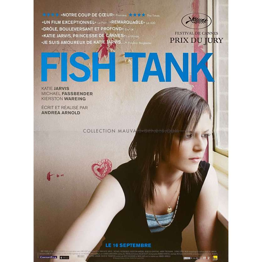 FISH TANK Affiche de cinéma- 40x54 cm. - 2009 - Andrea Arnold, Michael Fassbender
