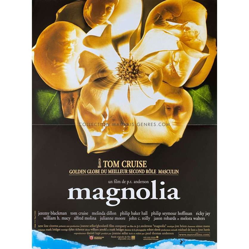 MAGNOLIA Affiche de cinéma- 40x54 cm. - 1999 - Paul Thomas Anderson, Tom Cruise