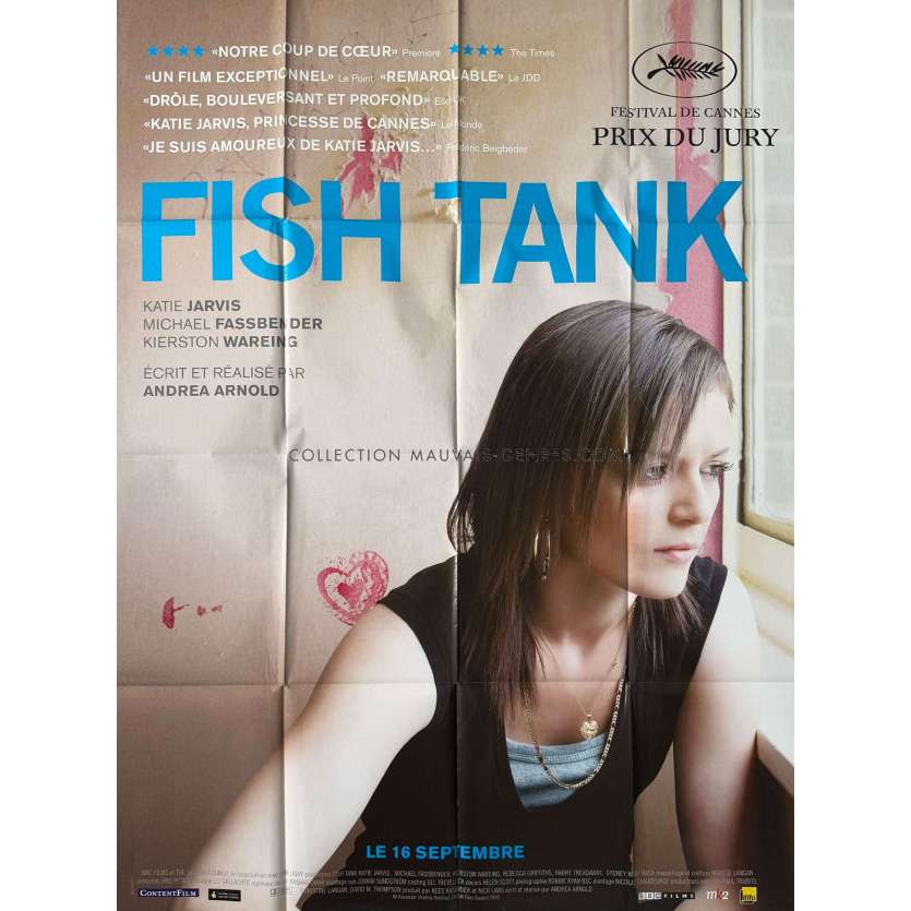 FISH TANK Affiche de cinéma- 120x160 cm. - 2009 - Andrea Arnold, Michael Fassbender