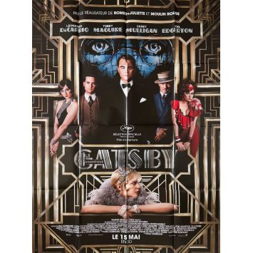 GATSBY (2013) Affiche de cinéma- 120x160 cm. - 2013 - Baz Luhrmann, Leonardo DiCaprio