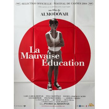 LA MAUVAISE EDUCATION Affiche de cinéma- 120x160 cm. - 2004 - Pedro Almodovar, Gael Garcia Bernal