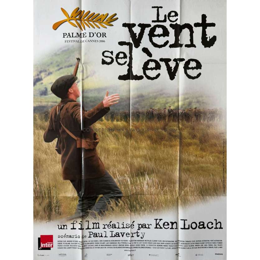 LE VENT SE LEVE (2006) Affiche de cinéma- 120x160 cm. - 2006 - Ken Loach, Cillian Murphy