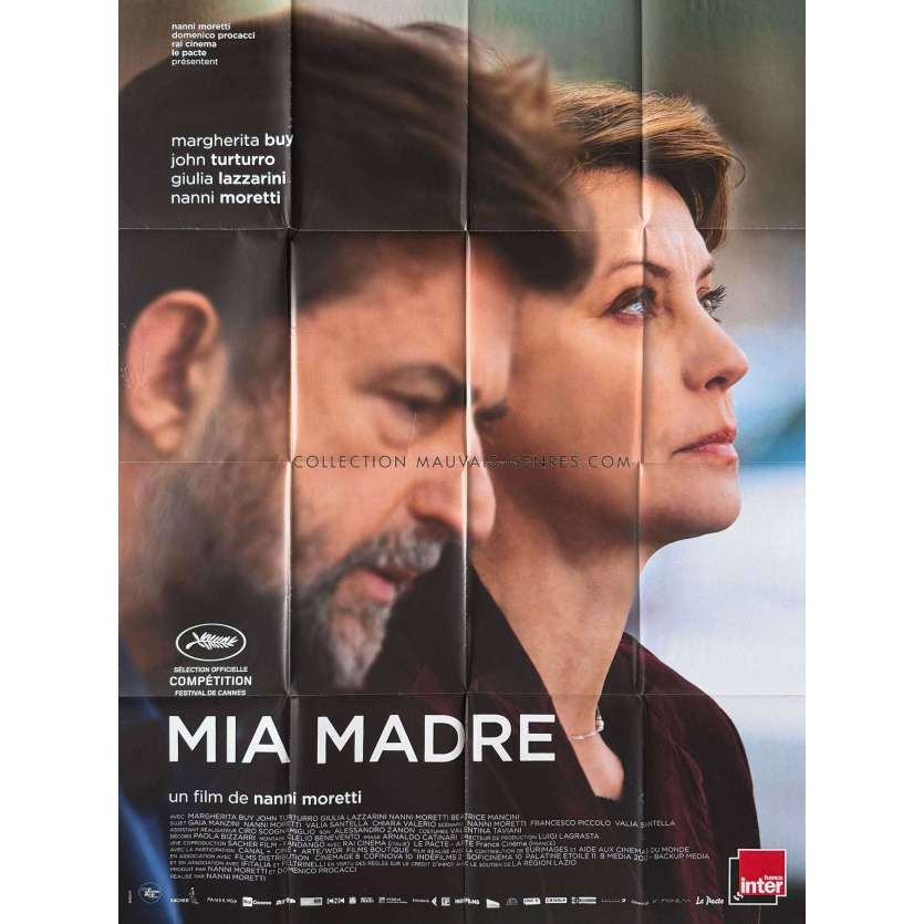 MIA MADRE Affiche de cinéma- 120x160 cm. - 2015 - Nanni Moretti, John Turturro