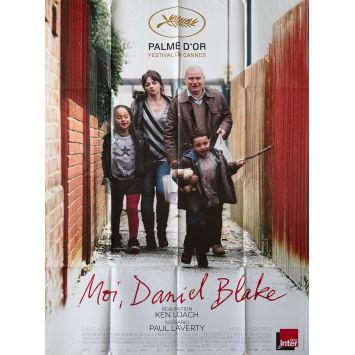 MOI DANIEL BLAKE Affiche de cinéma- 120x160 cm. - 2016 - Ken Loach, Dave Johns