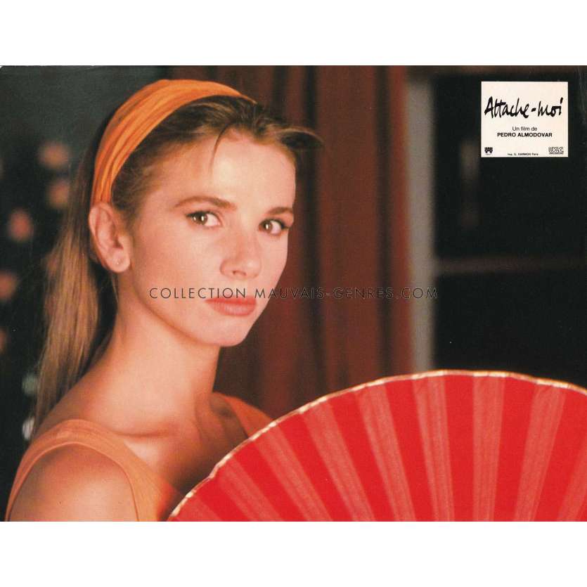 TIED ME UP! TIED ME DOWN! French Lobby Card N04 - 9x12 in. - 1989 - Pedro Almodovar, Victoria Abril