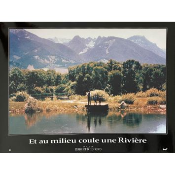ET AU MILIEU COULE UNE RIVIERE Photo de film N02 - 30x40 cm. - 1992 - Robert Redford, Brad Pitt ET AU MILIEU COULE UNE RIVIERE Photo de film N02 - 30x40 cm. - 1992 - Robert Redford, Brad Pitt