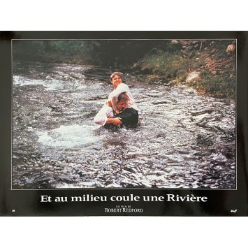 ET AU MILIEU COULE UNE RIVIERE Photo de film N05 - 30x40 cm. - 1992 - Robert Redford, Brad Pitt