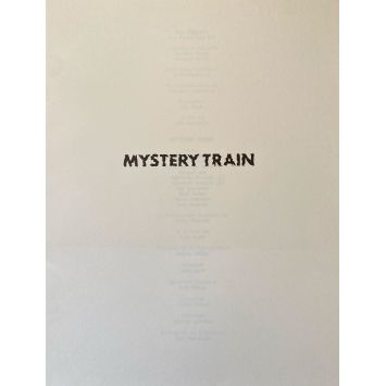 MYSTERY TRAIN French Pressbook- 9x12 in. - 1993 - Jim Jarmusch, Yuki Kudoh