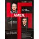 AMEN Affiche de cinéma- 120x160 cm. - 2002 - Costa Gavras, Mathieu Kassovitz