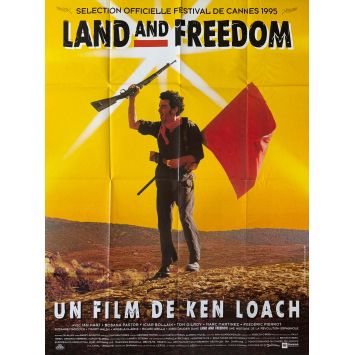 LAND AND FREEDOM Affiche de cinéma- 120x160 cm. - 1995 - Ken Loach, Ian Hart