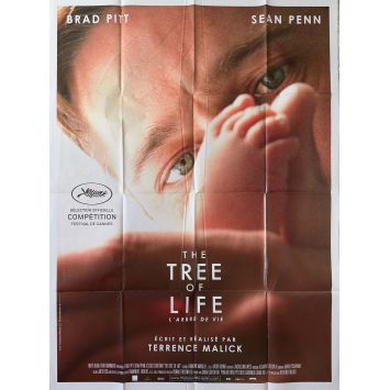 TREE OF LIFE Affiche de cinéma- 120x160 cm. - 2011 - Terrence Malick, Brad Pitt