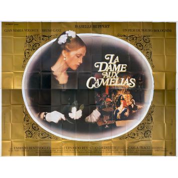LADY OF THE CAMELIAS French Movie Poster- 158x118 in. - 1981 - Mauro Bolognini, Isabelle Huppert