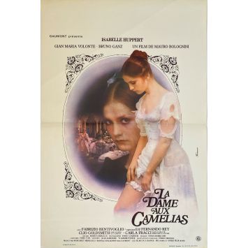 LADY OF THE CAMELIAS Belgian Movie Poster- 14x21 in. - 1981 - Mauro Bolognini, Isabelle Huppert
