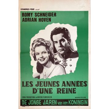 THE STORY OF VICKIE Belgian Movie Poster- 14x21 in. - 1954 - Ernst Marischka, Romy Schneider