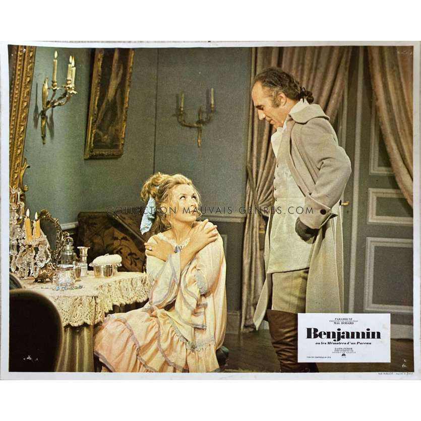 THE DIARY OF AN INNOCENT BOY French Lobby Card N02 - 10x12 in. - 1968 - Michel Deville, Catherine Deneuve