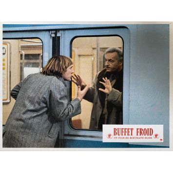 BUFFET FROID Photo de film N01 - 24x30 cm. - 1979 - Bertrand Blier, Gérard Depardieu