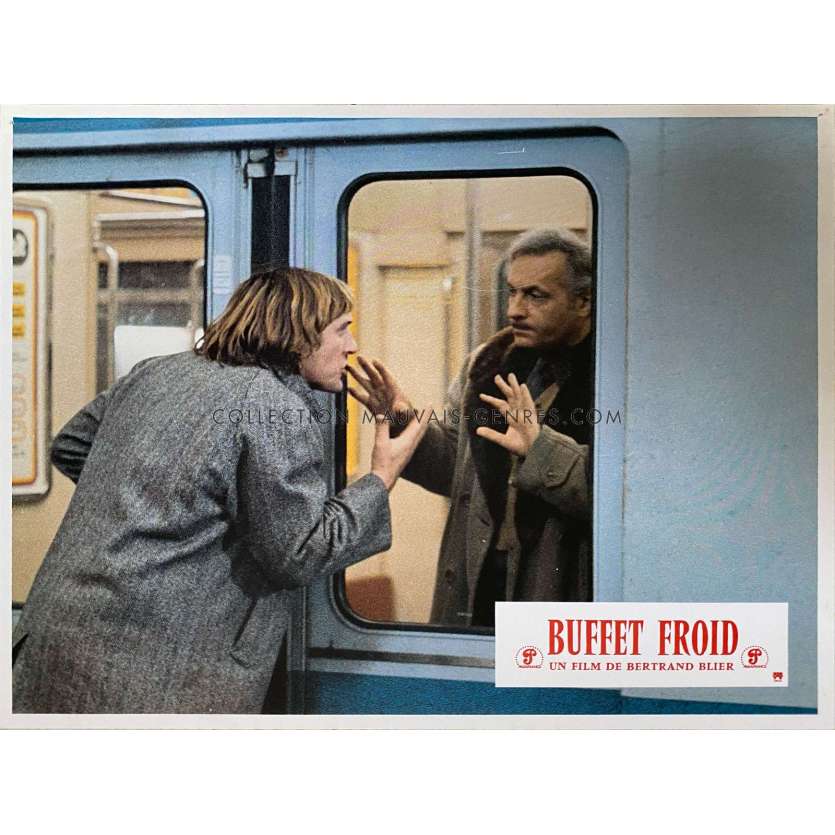 BUFFET FROID Photo de film N01 - 24x30 cm. - 1979 - Bertrand Blier, Gérard Depardieu